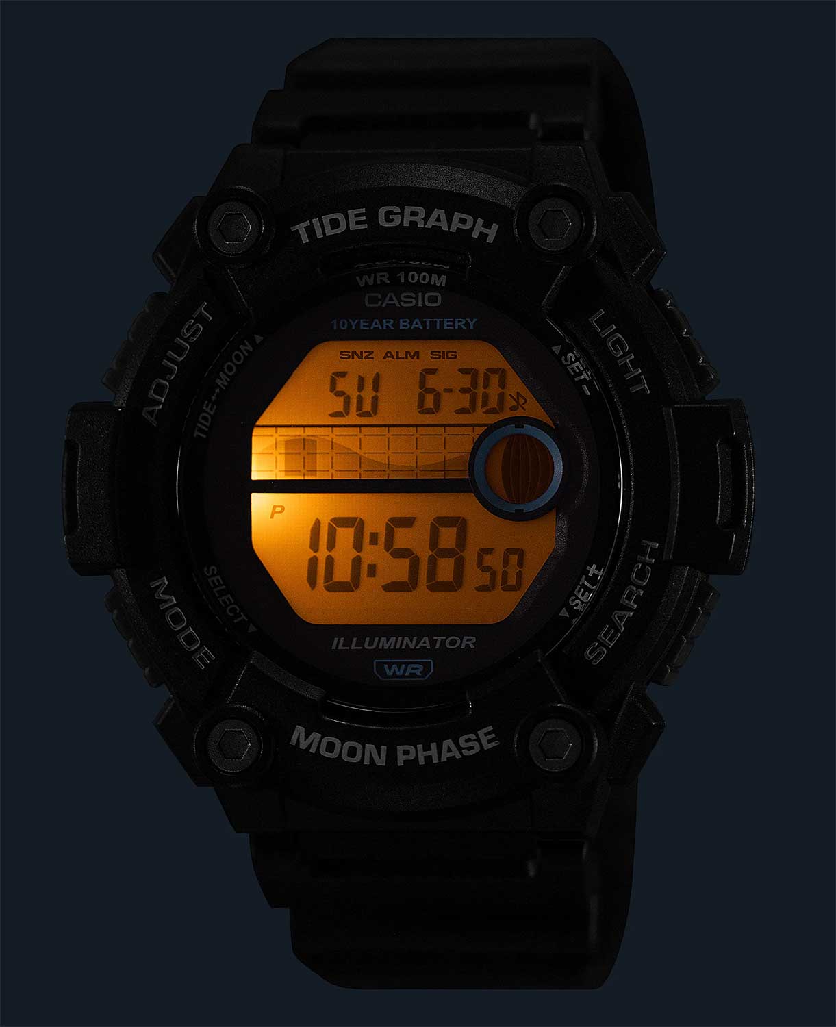 Мужские часы CASIO Collection WS-1300H-1A