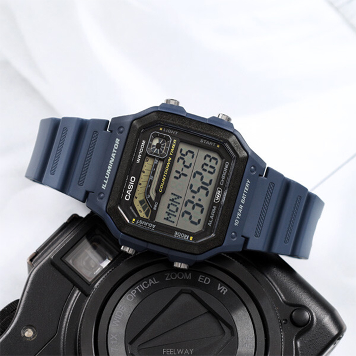 Мужские часы CASIO Collection WS-1600H-2A