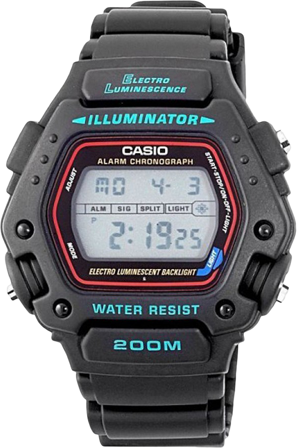 Мужские часы CASIO Collection DW-290-1V