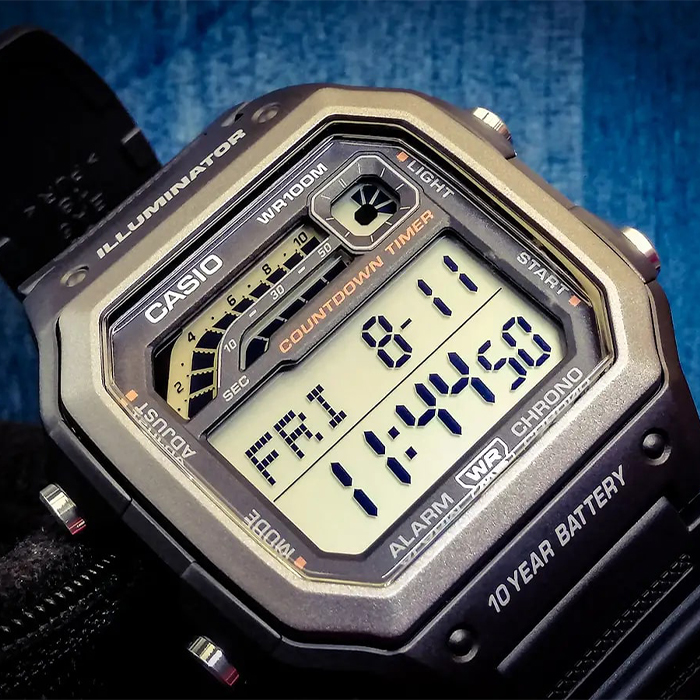Мужские часы CASIO Collection WS-1600H-1A